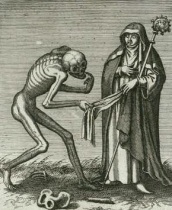 Basle-Dance of Death--Abbess - Version 2